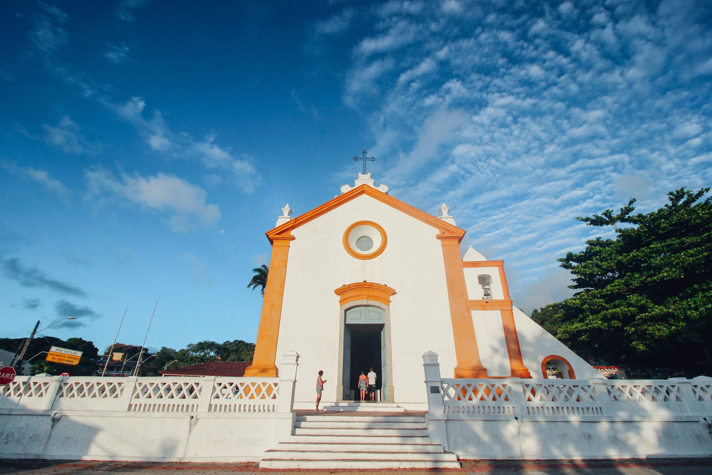Historic church and public square · Florianópolis